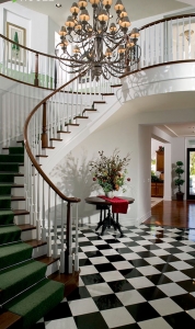 Las Vegas Wood Handrails Spindles and Newels Staircase Classic Stair style.